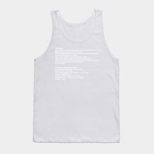 1210 specs Tank Top